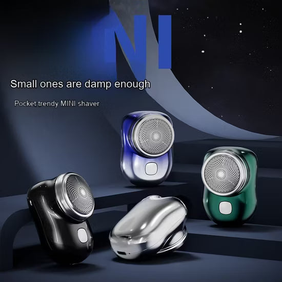 Mini Electric Shaver for Man, Portable Shaving Machine for Man, Pocket Size Clean Shave Trimmer for Men, Foil Shaver for Men